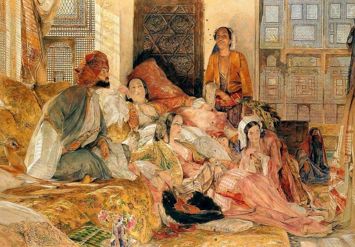 Harem cult. Художник Джон Фредерик Льюис гарем. Гарем Султана Фредерик Льюис. Картина гарем Джона Льюиса. Гарем Султана картины.