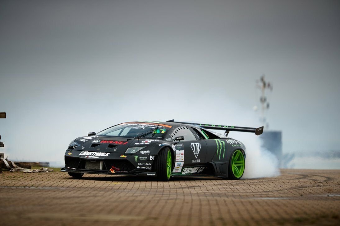 Lamborghini дрифт