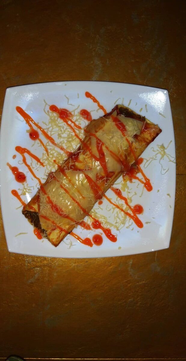 Получается необычное и вкусное блюдо