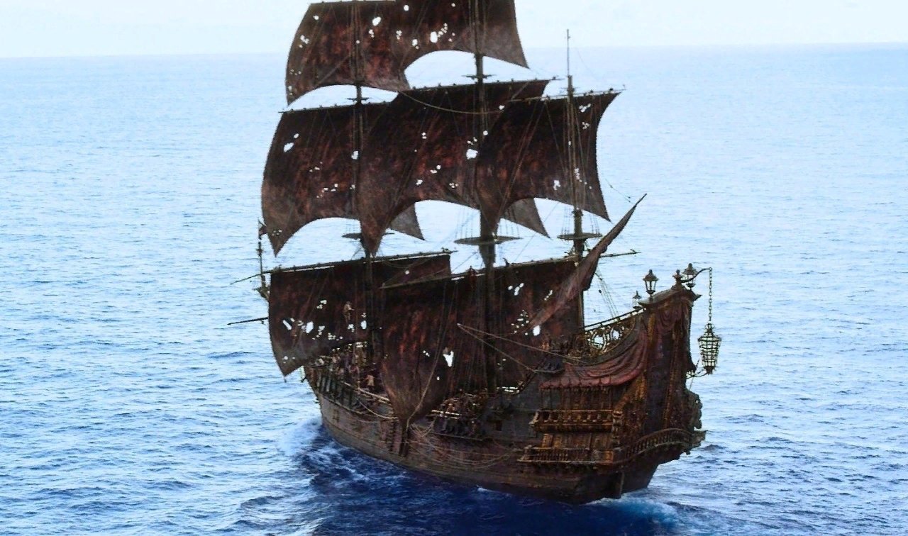 Все корабли из пиратов карибского моря