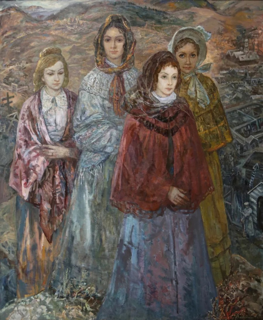 Декабристы в сибири картины