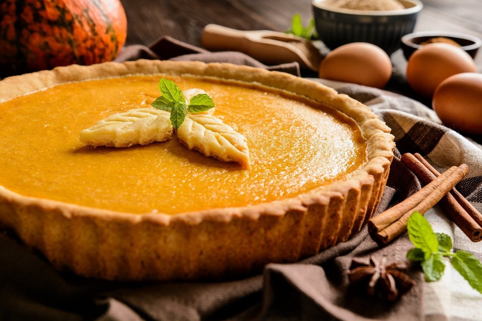 Тыквенный пирог Pumpkin pie