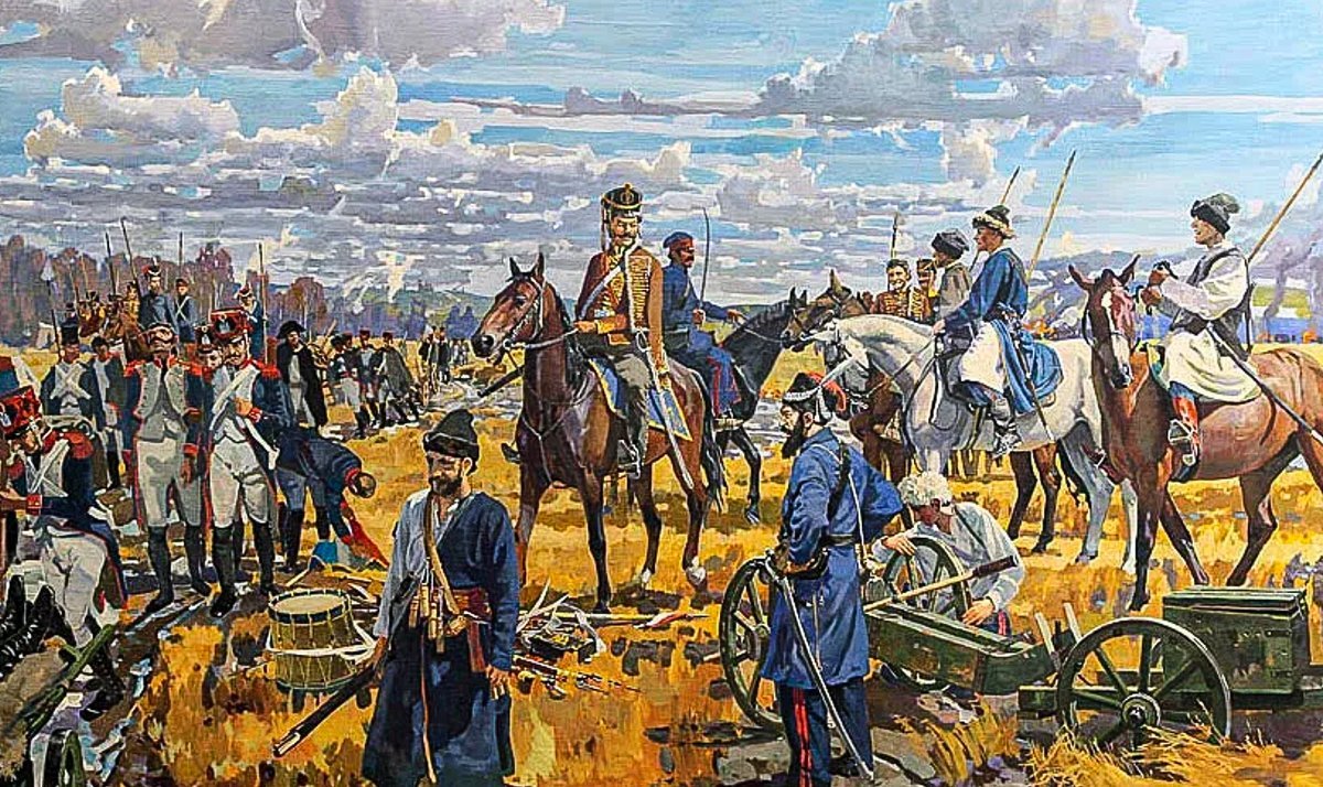 Воины народного ополчения. Партизанская война 1812. Партизанские отряды 1812 года. Ополчение народа Отечественная война 1812. Партизаны Давыдова 1812.