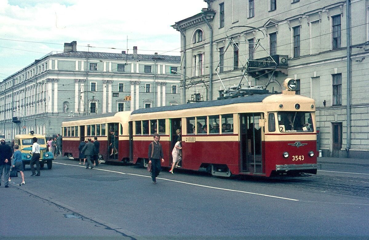 Трамвай 1970 года фото