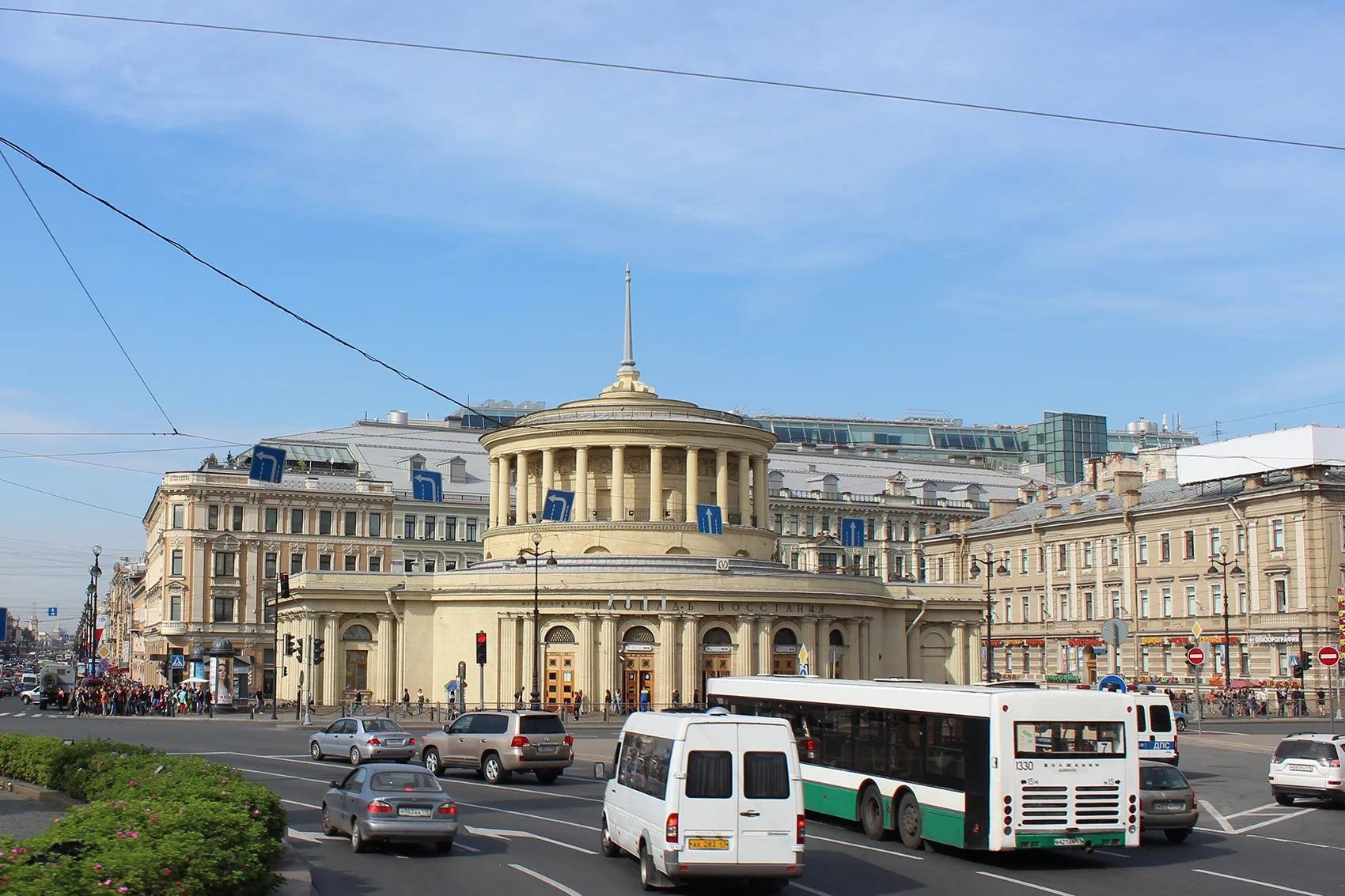 Фото площади восстания в санкт петербурге