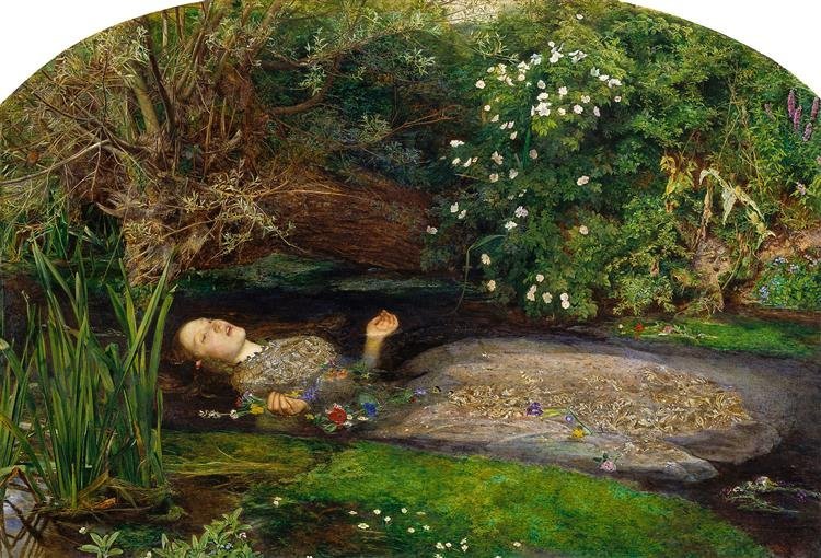 Джон Эверетт Милле. Офелия. 1851–1852 гг. Британская галерея Тейт