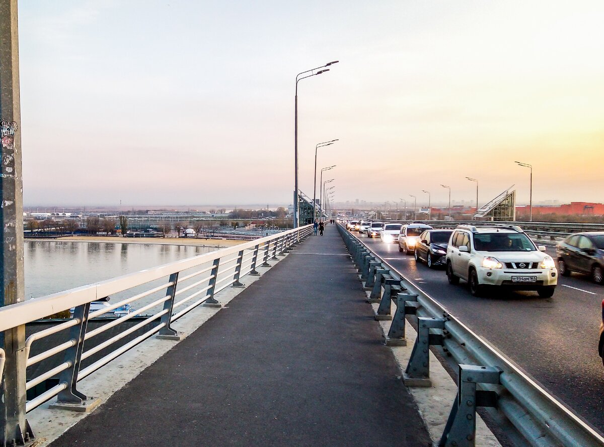 Ворошиловский мост Ростов шумозащитные экраны