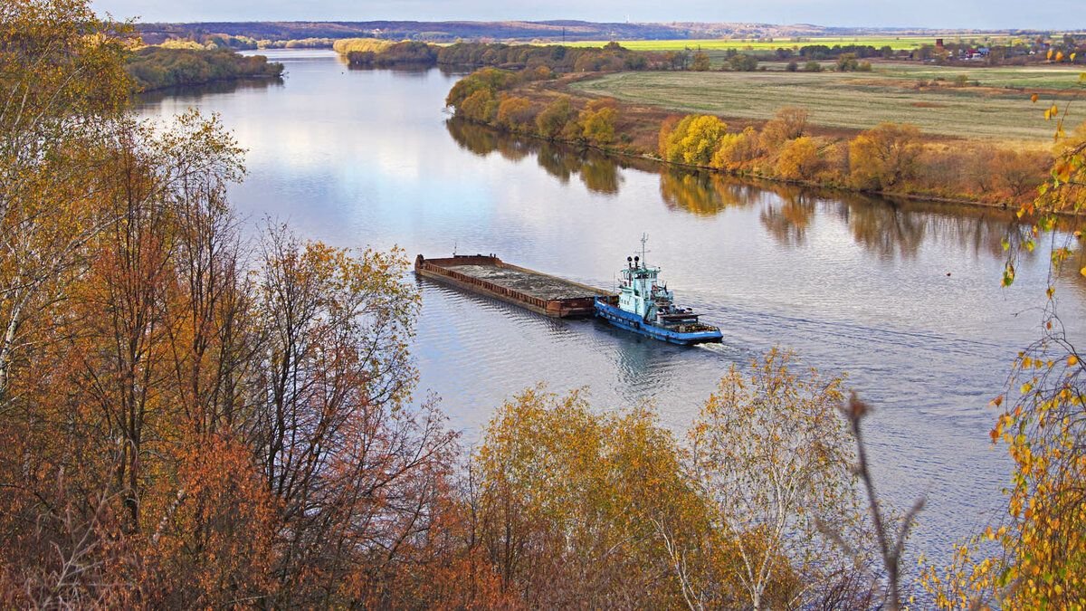 Списаны корабли на реке Ока