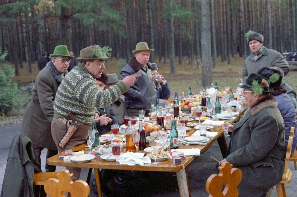 Советский отдых на природе