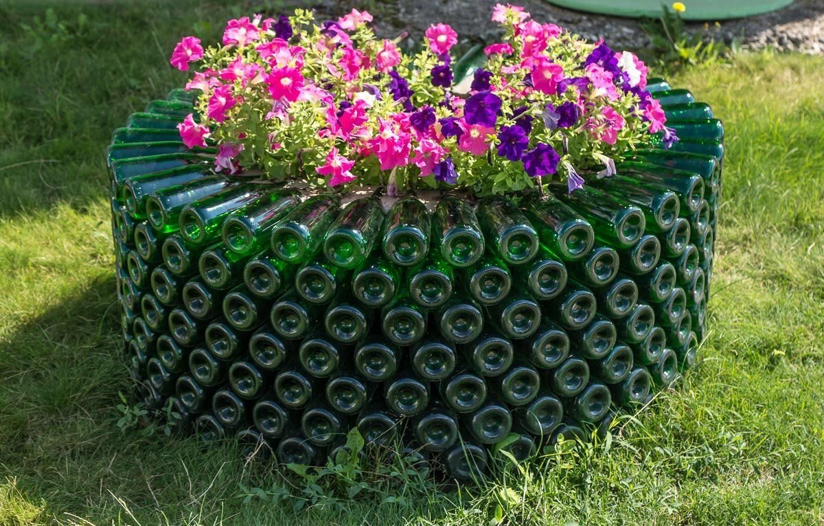 Дизайн цветов: оформление клумб.