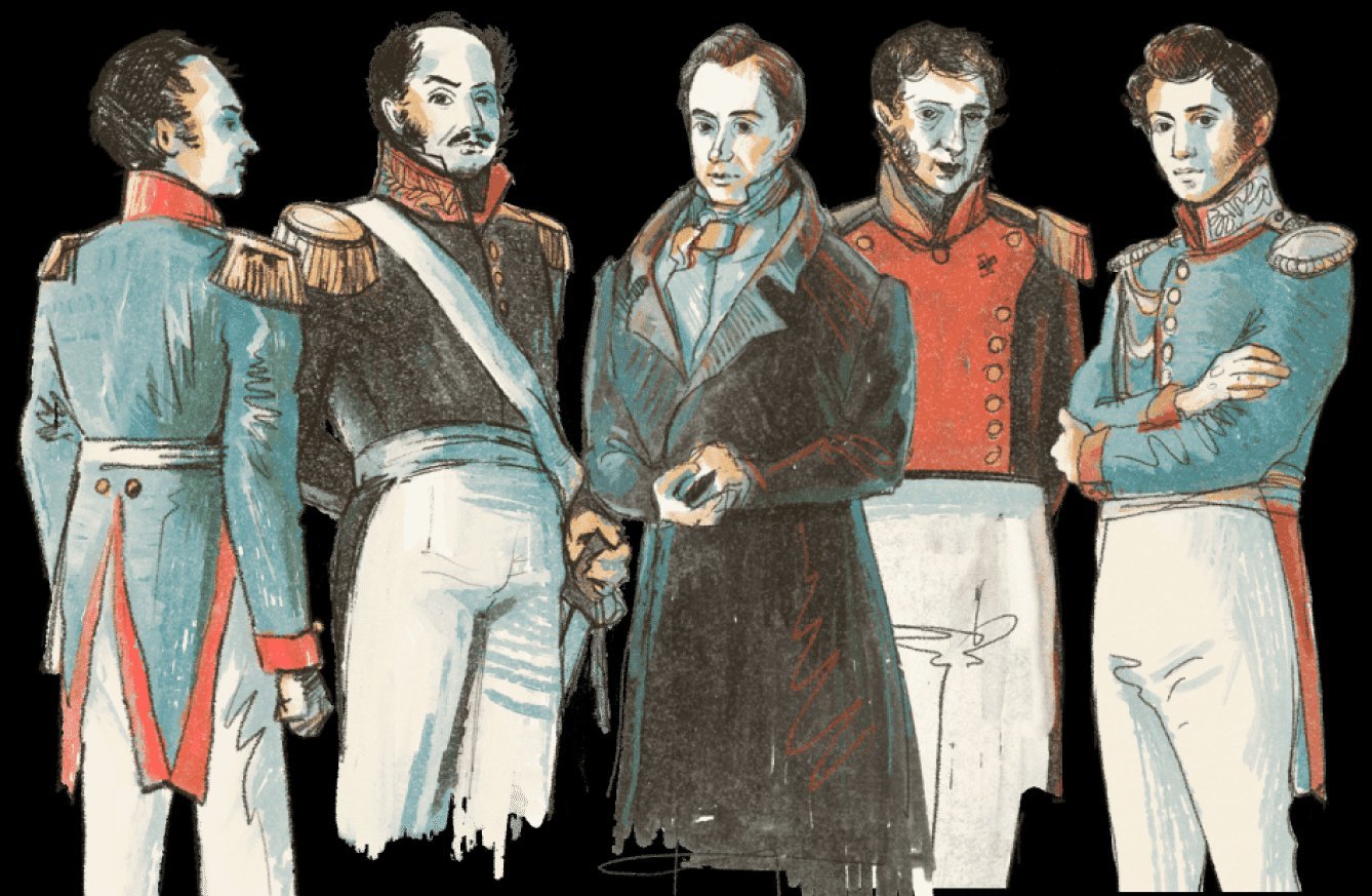 декабристы карикатура. александр 1 таганрог 1825. междуцарствие 1825. декабристы рисунок. восстание декабристов на сенатской площади.