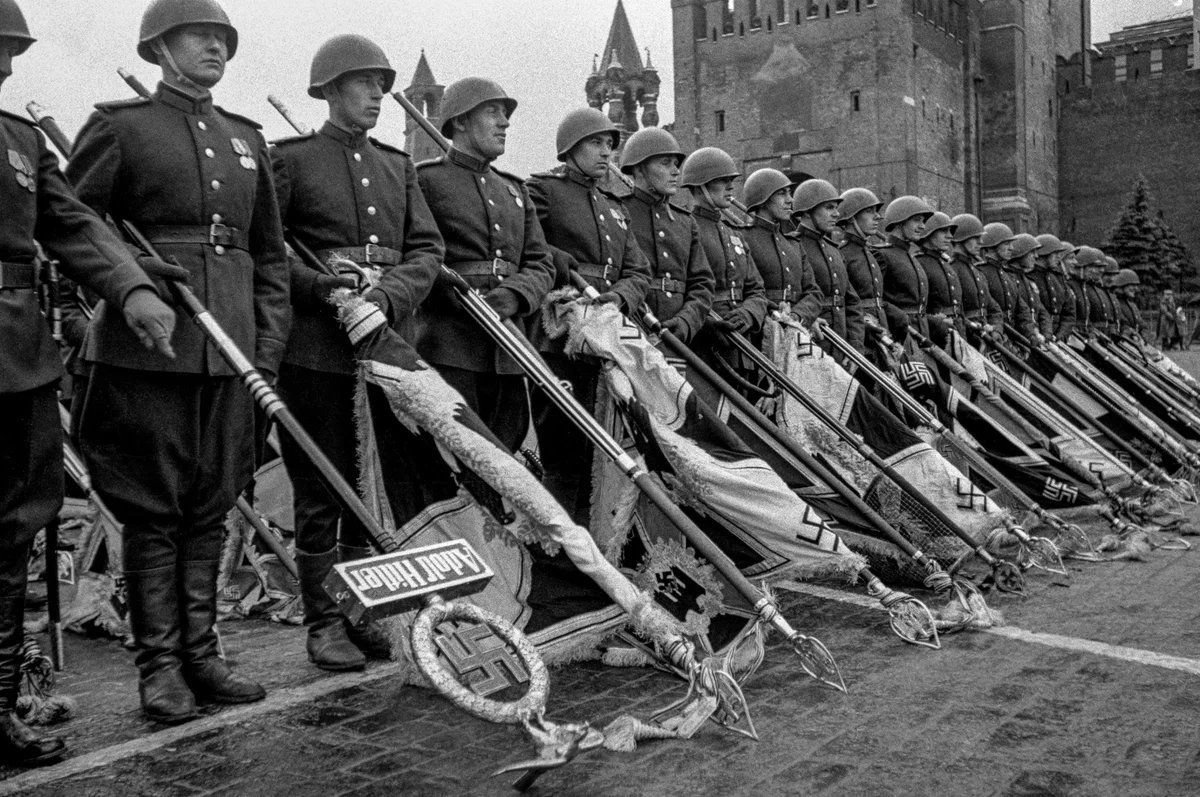 Фото парада победы на красной площади в 1945 году