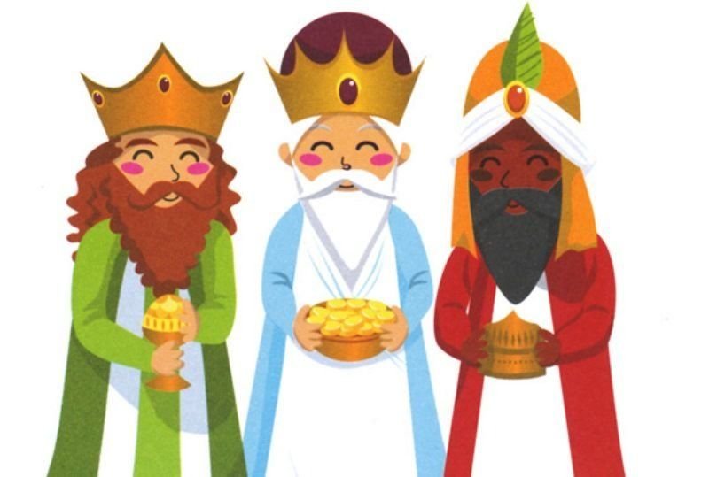 Будет три короля. Праздник трех королей рисунки. Праздник трёх королей в Германии.
