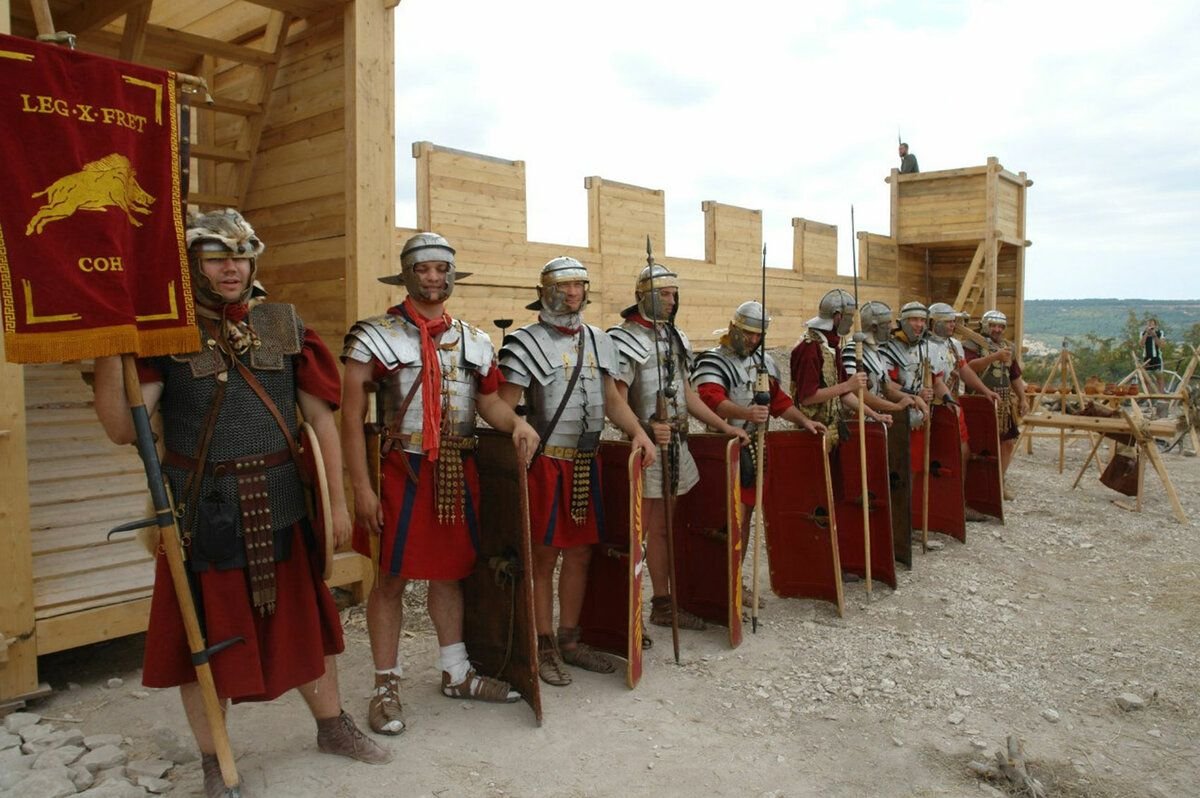 Римский Центурион реконструкция