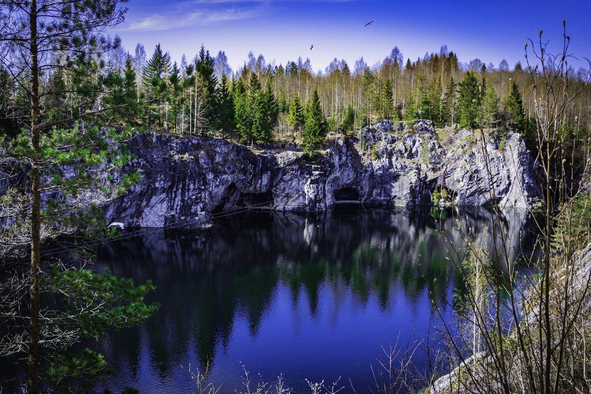 Горный парк рускеала. Сортавала каньон Рускеала. Карелия парк Рускеала. Республика Карелия горный парк Рускеала.