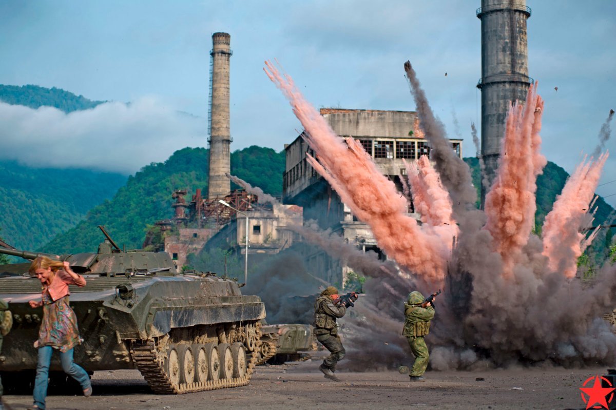 Военный конфликт в осетии. Грузино югоосетинский конфликт 2008.