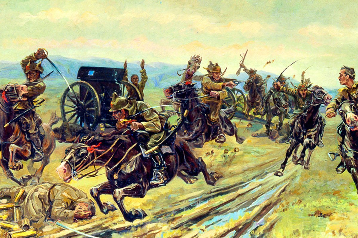 Разгром русской армии генерала врангеля