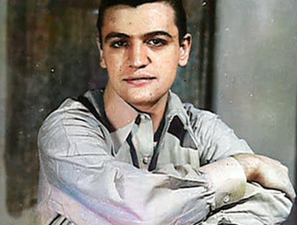 Марио Пьюзо в молодости