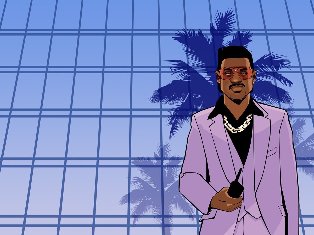 Gta vice city картина