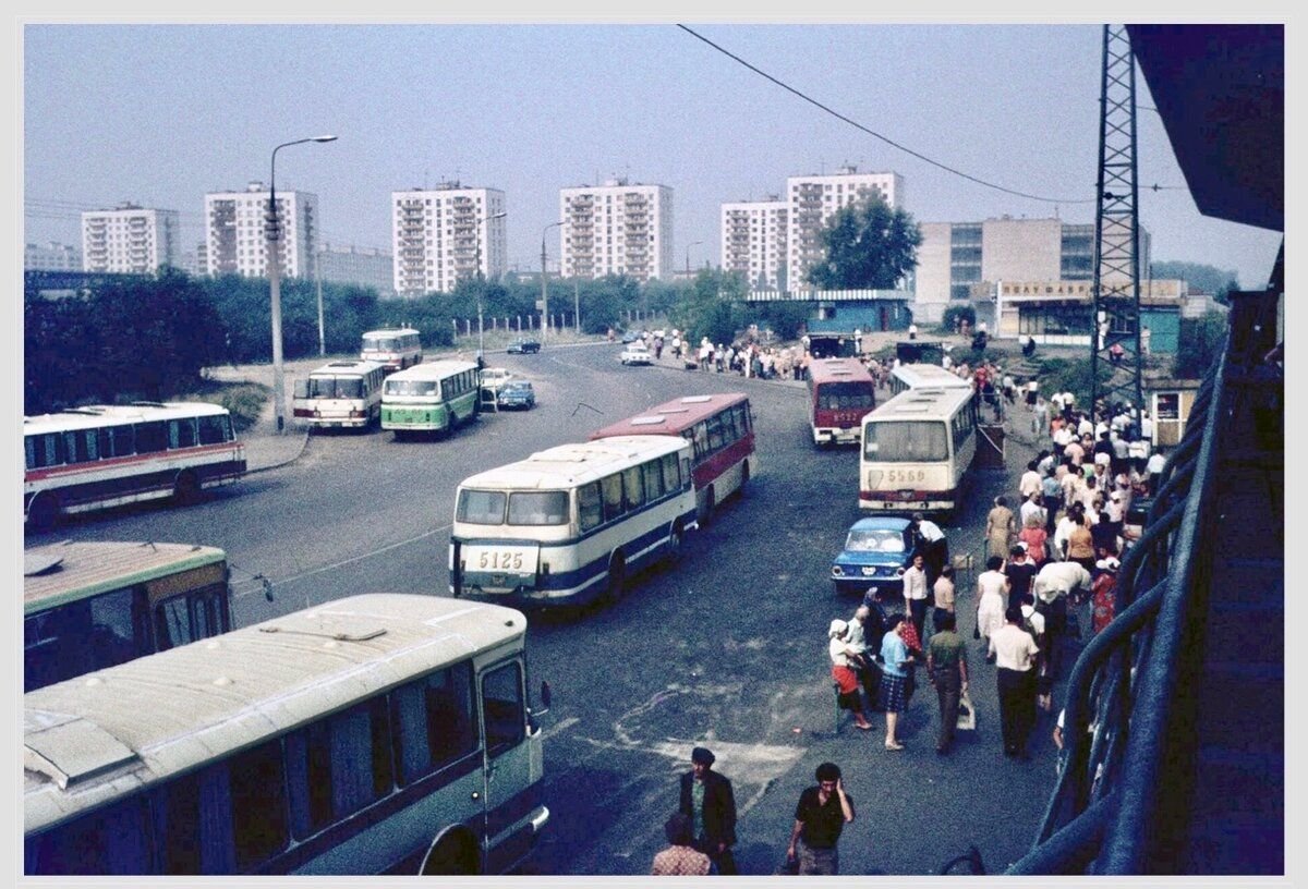 москва в 1980 1990