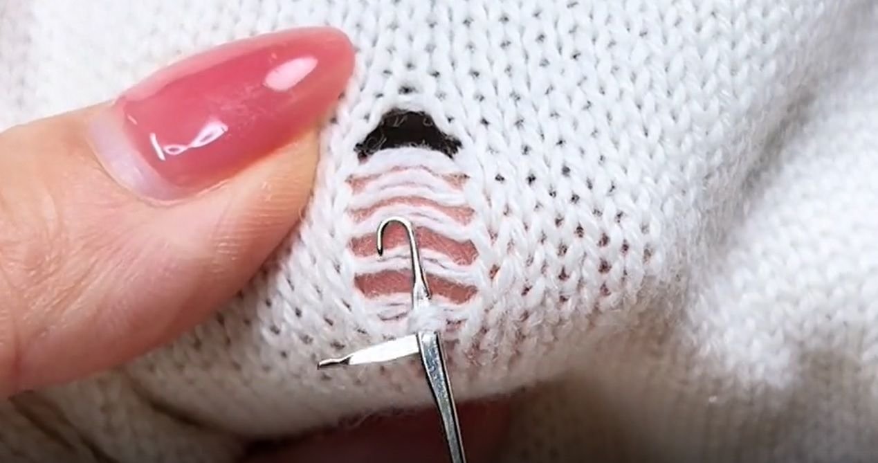 Штопка дырки | Вязание крючком и спицами | Пульс Mail.ru