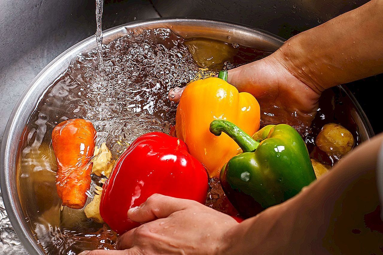 Como lavar las verduras en el embarazo