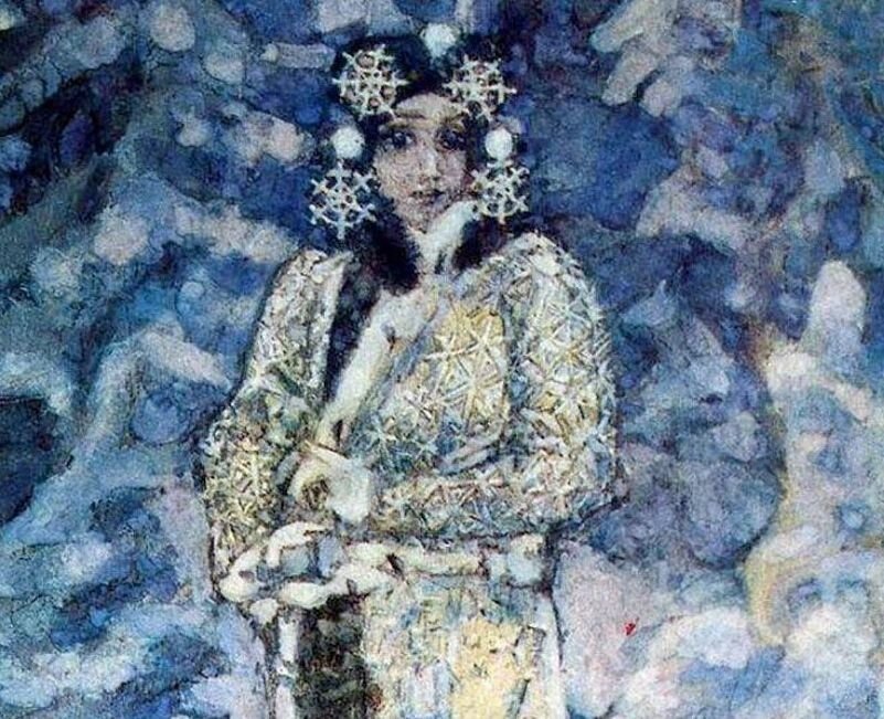 Врубель картины к сказкам