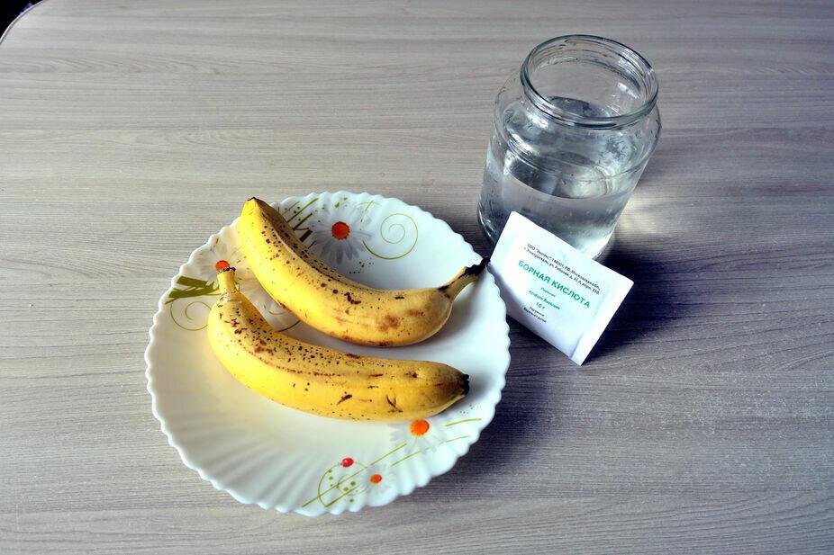 Банановые шкурки от муравьев с борной кислотой рецепт с фото