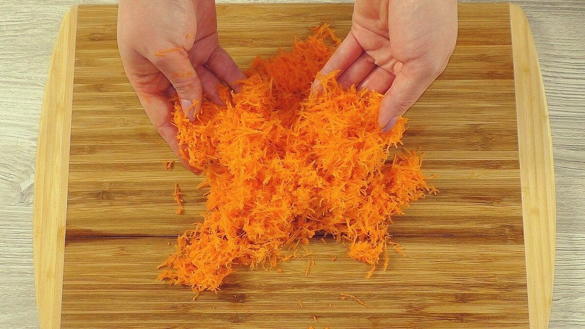 Сердечко из моркови