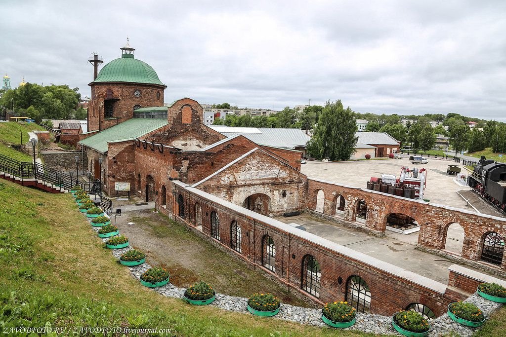 Северская домна рисунок