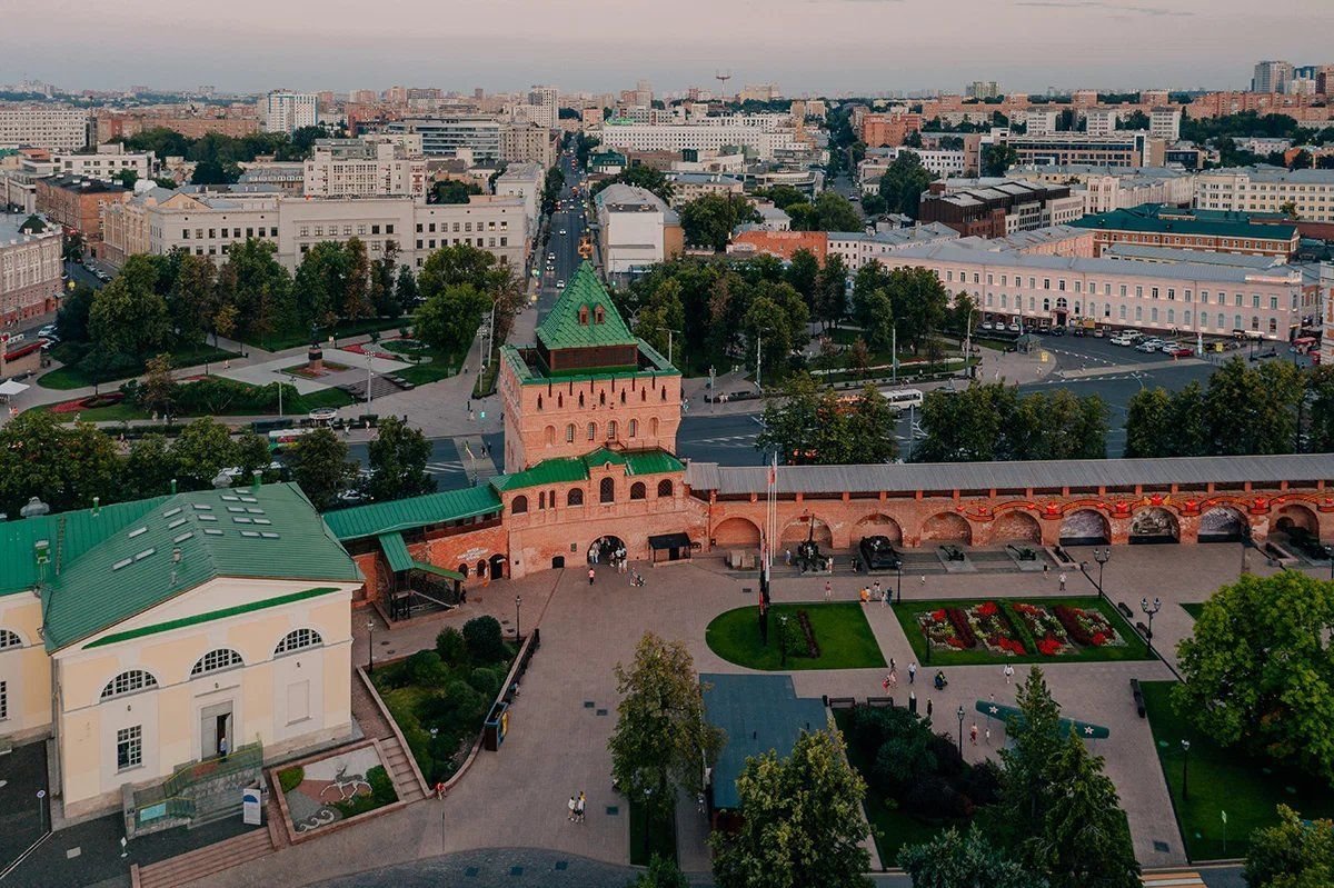 Нижегородский кремль пушкинская карта