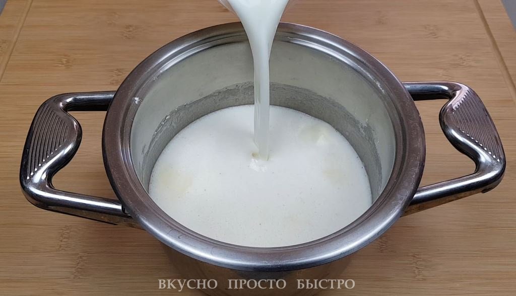 торт Наполеон без выпечки — рецепт ленивого Наполеона на канале Вкусно Просто Быстро