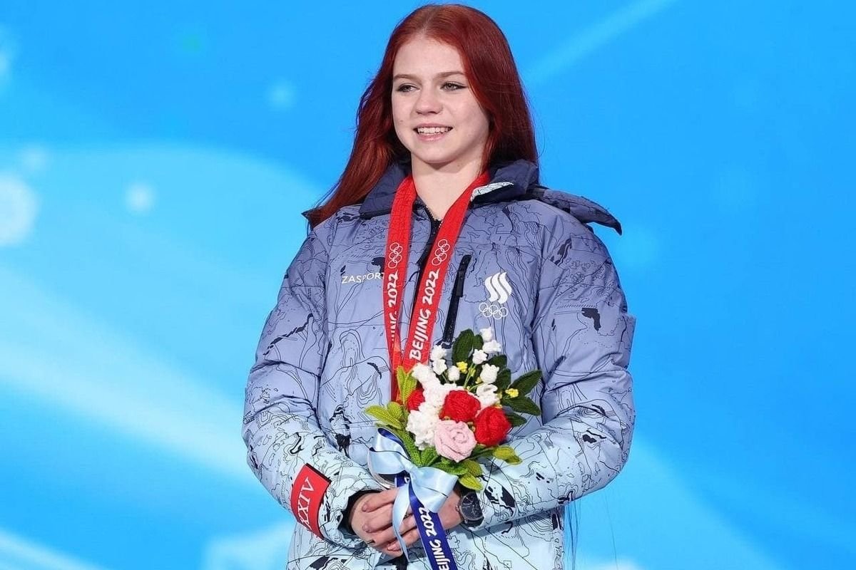 Российская чемпионка по фигурному катанию