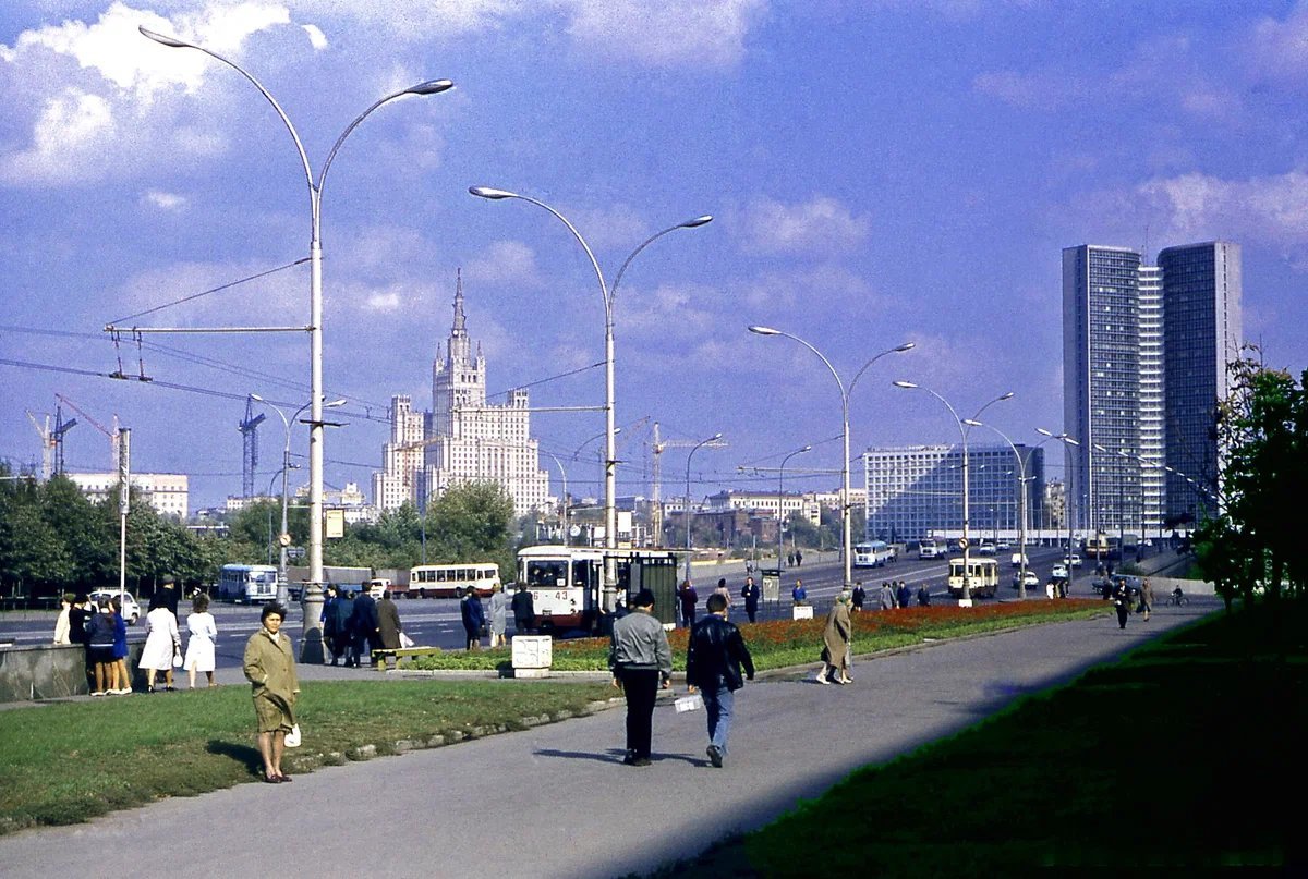 москва 70х в фотографиях