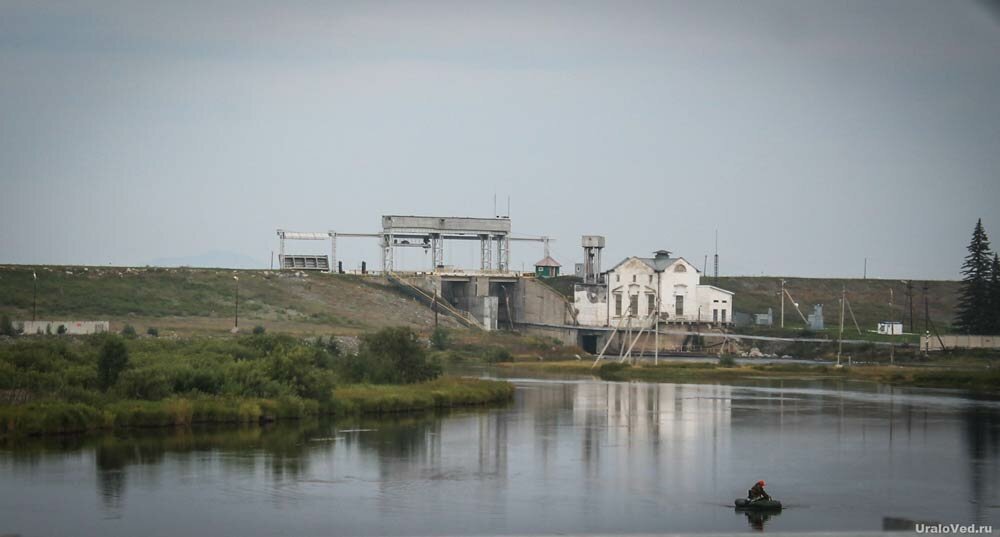 Строительство шершневского водохранилища плотины