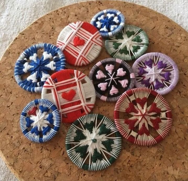 Дорсетские пуговицы схемы на русском