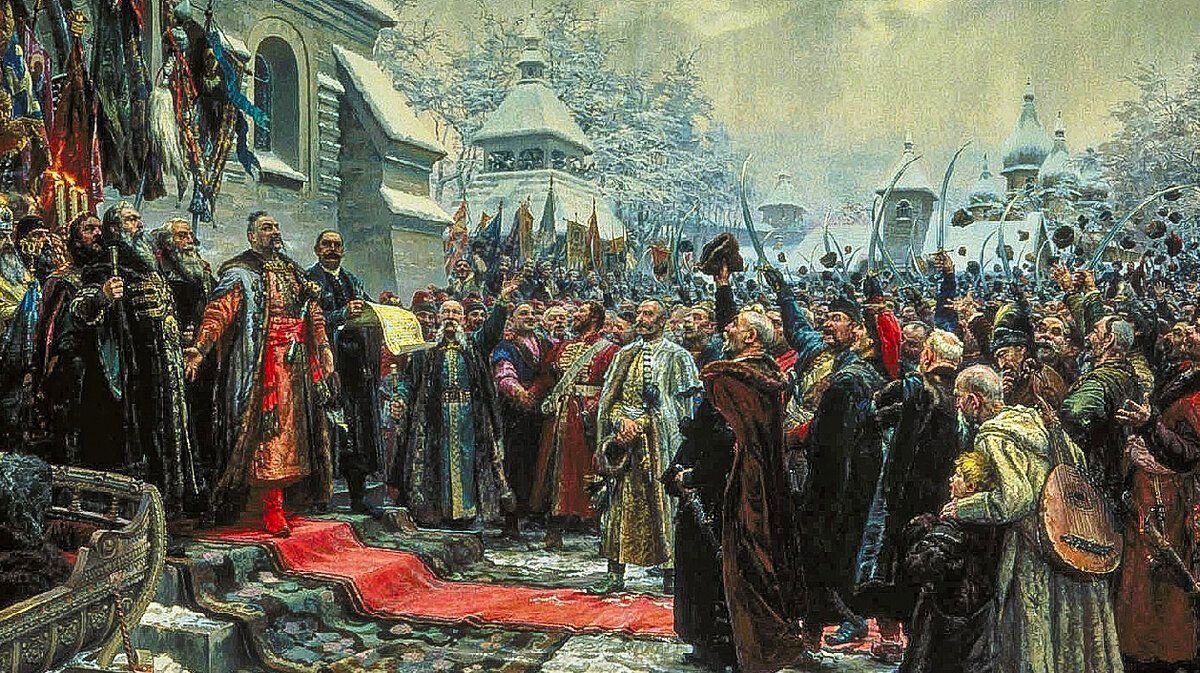М. Хмелько, Переяславская рада 1654 г