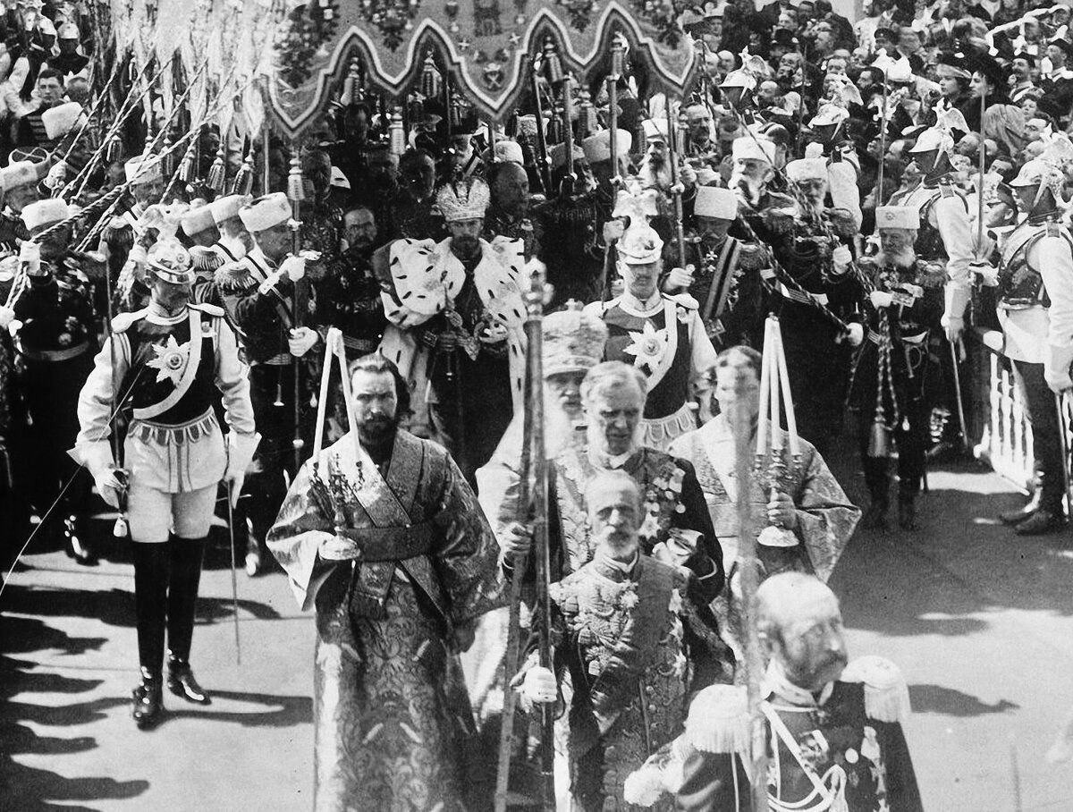 1896 Год коронация Николая II