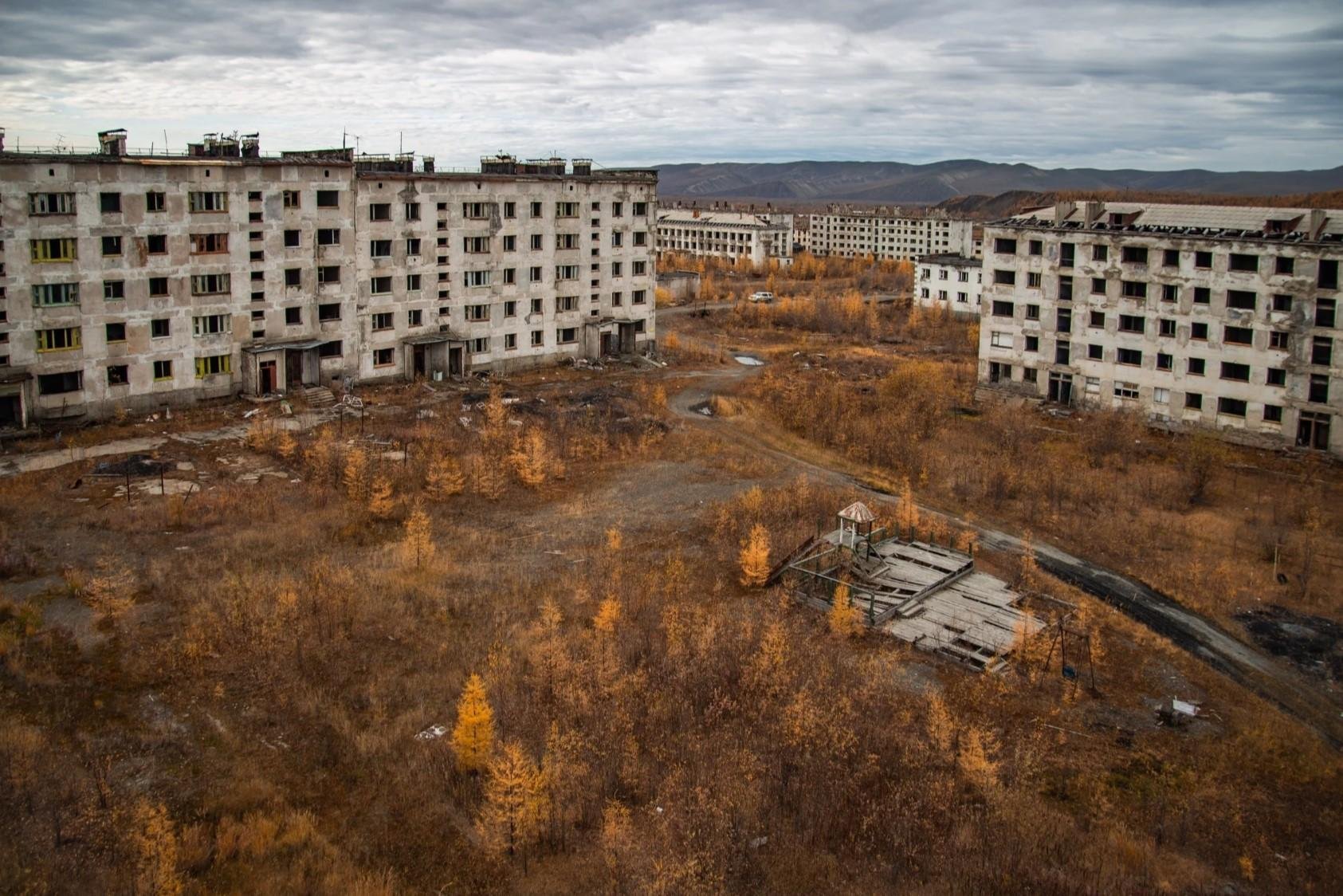 Фото заброшенного города