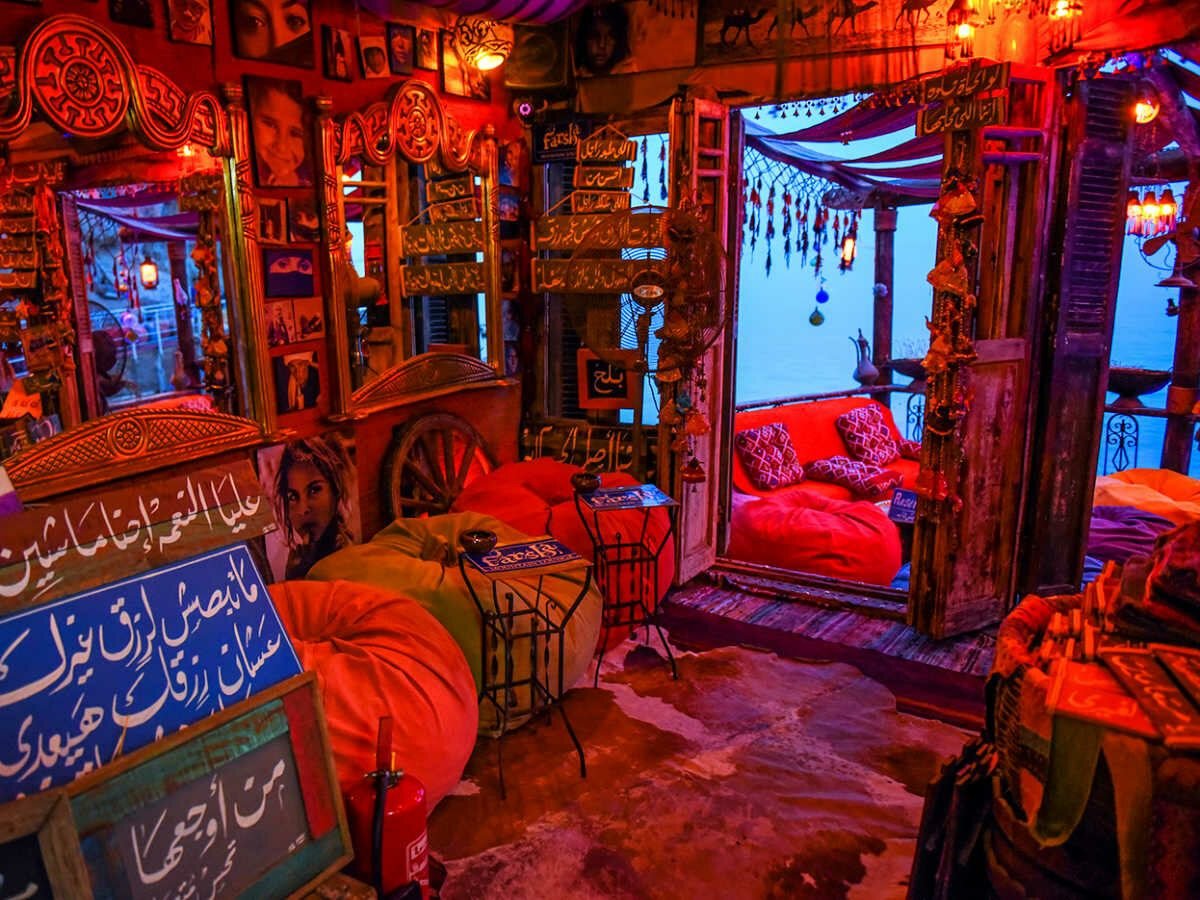Кафе санторини шарм эль шейх