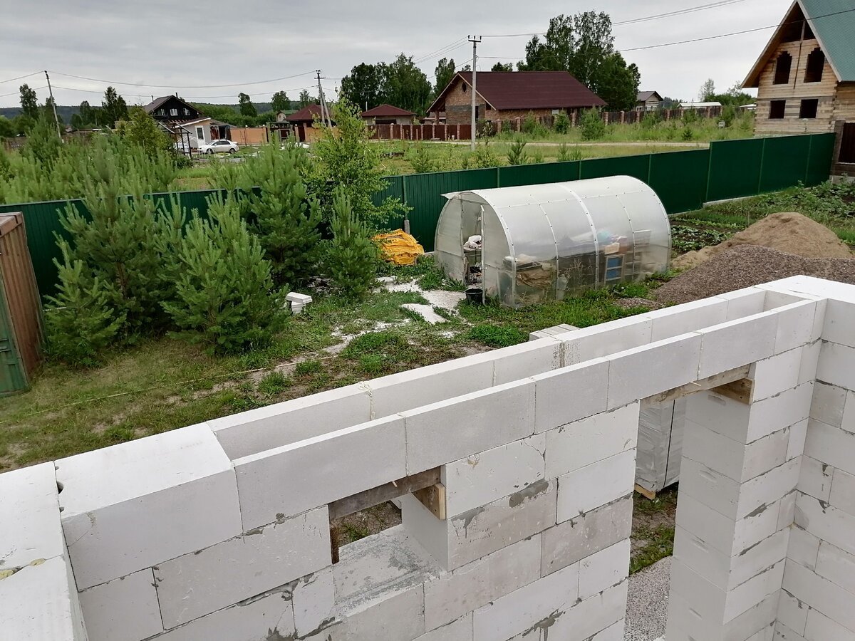 Арочные перемычки из газобетона