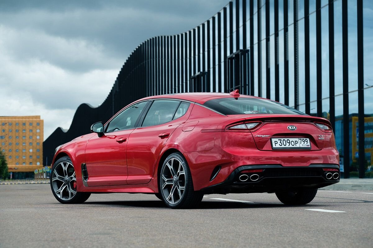 Фотографии kia stinger