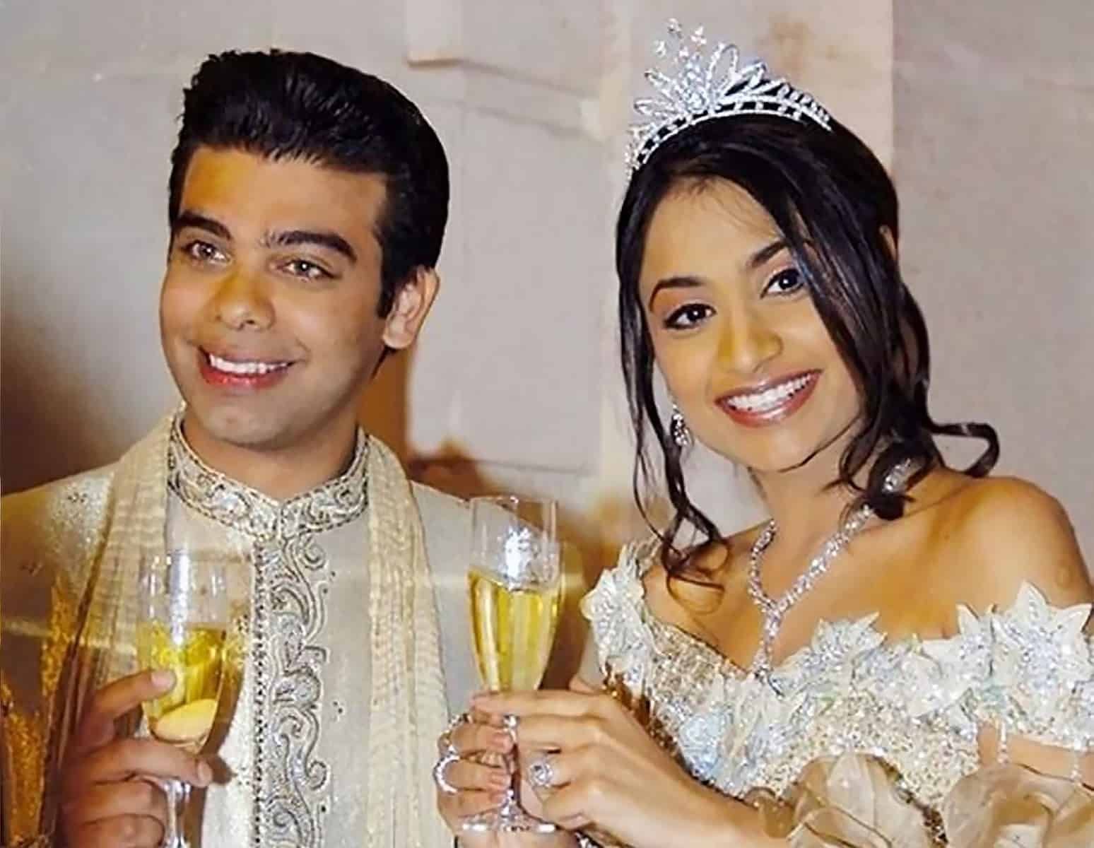 Ваниша Миттал и Амит Бхатия свадьба