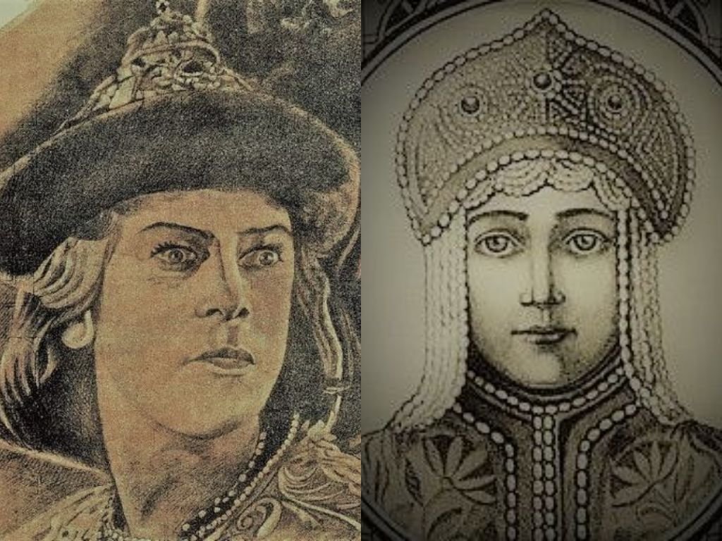 Царица Анастасия, первая и любимая жена Ивана Грозного, с которой он ...