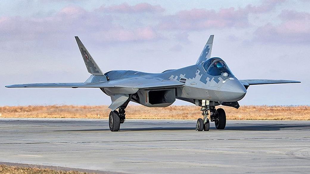 Российский истребитель 5-го поколения Су-57. Фото из открытых источников