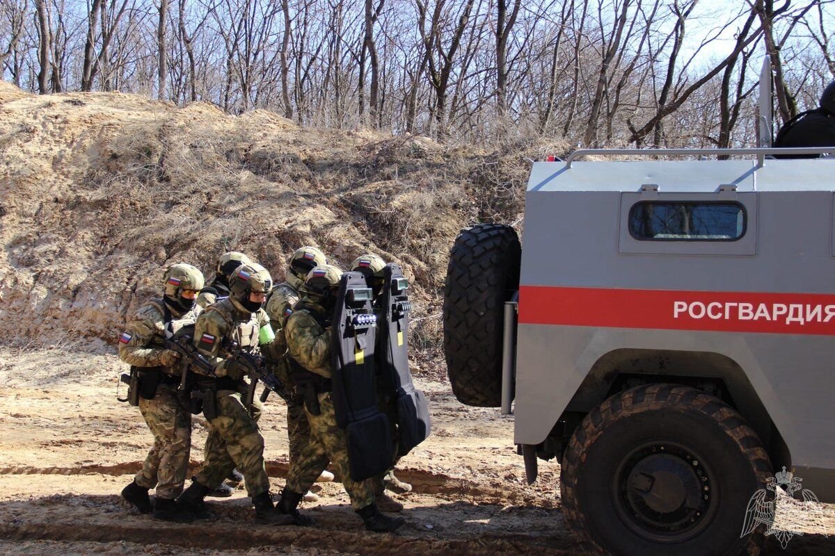 Спецназ СОБР Росгвардия