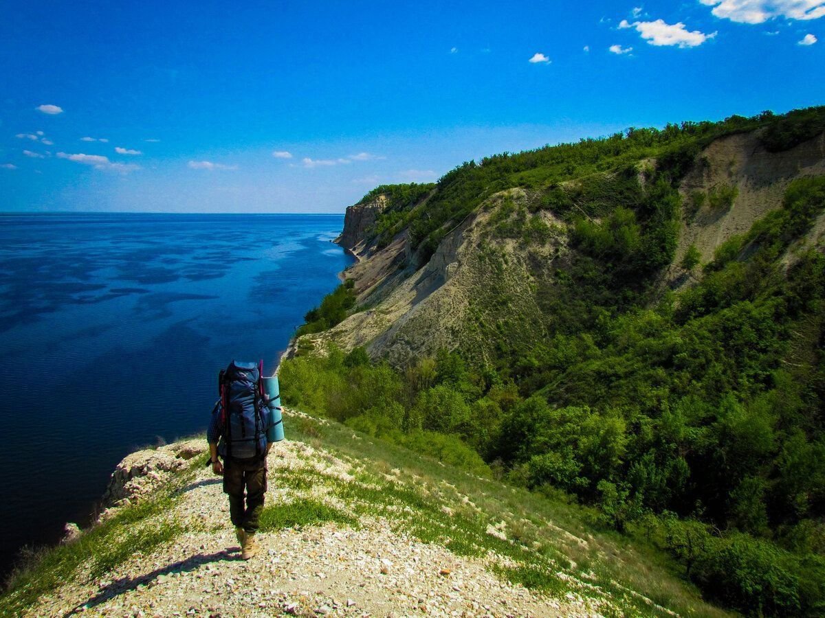 Щербаковская балка Волжская Швейцария