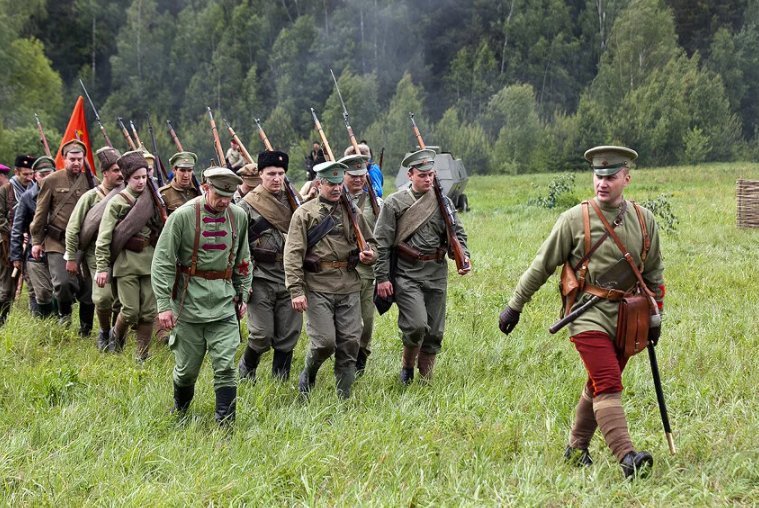 Фото красноармейцев гражданской войны