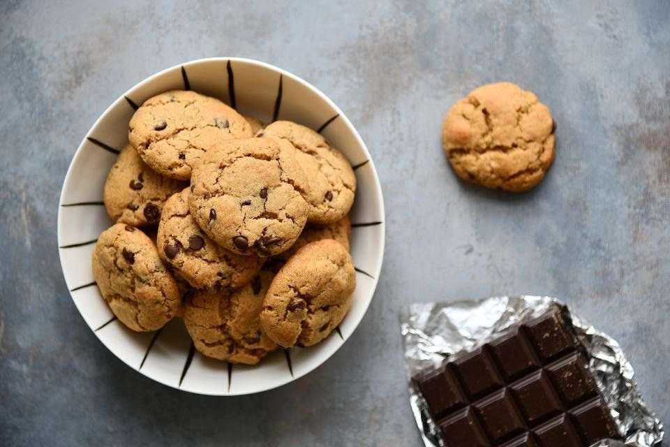 Рецепт американского печенья с шоколадными кусочками