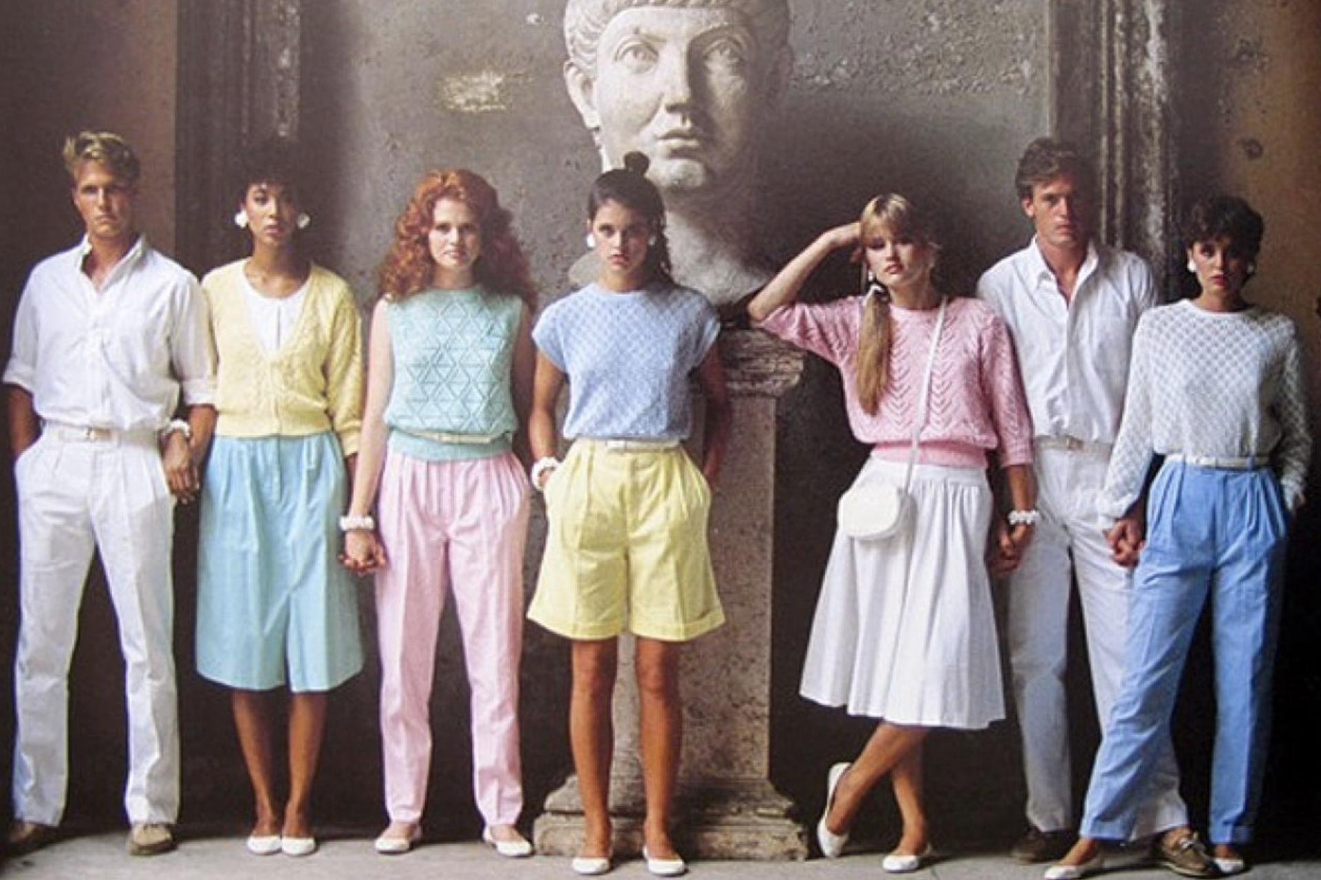 Одежда 1985 года